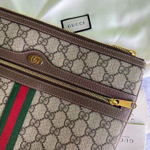 Gucci Ophidia GG Pouch Clutch